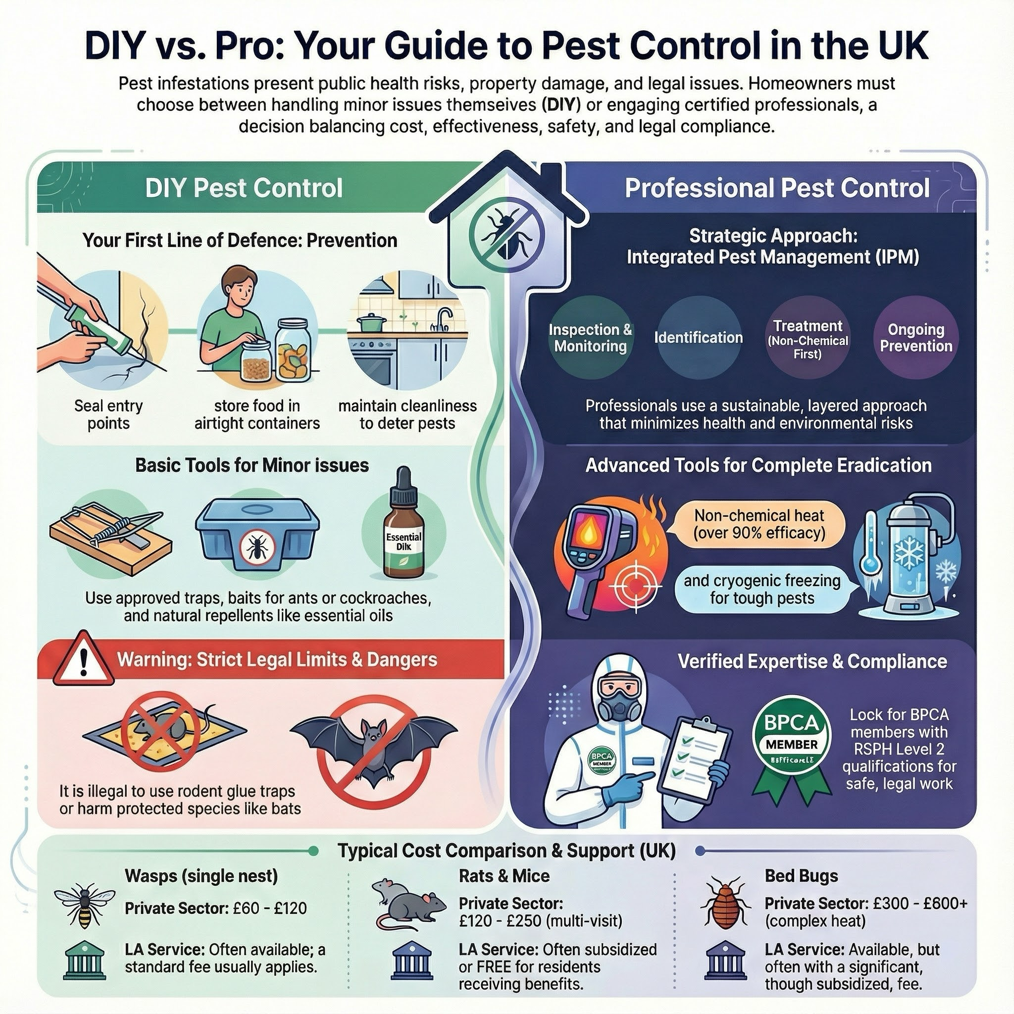 Pest Control infographic guide