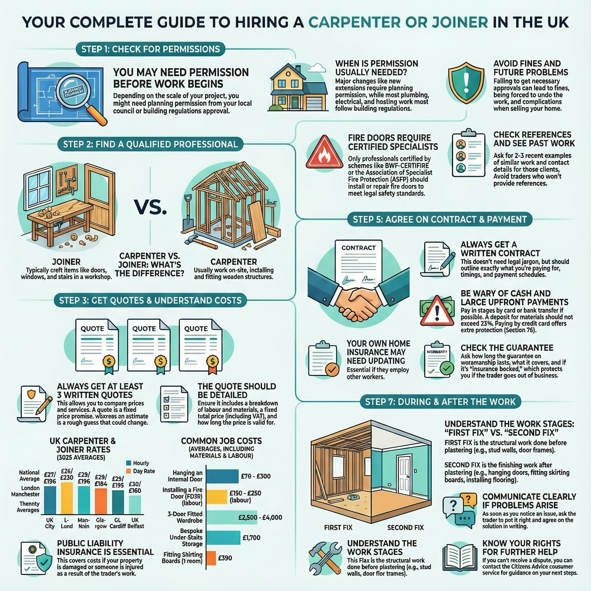Carpenter infographic guide