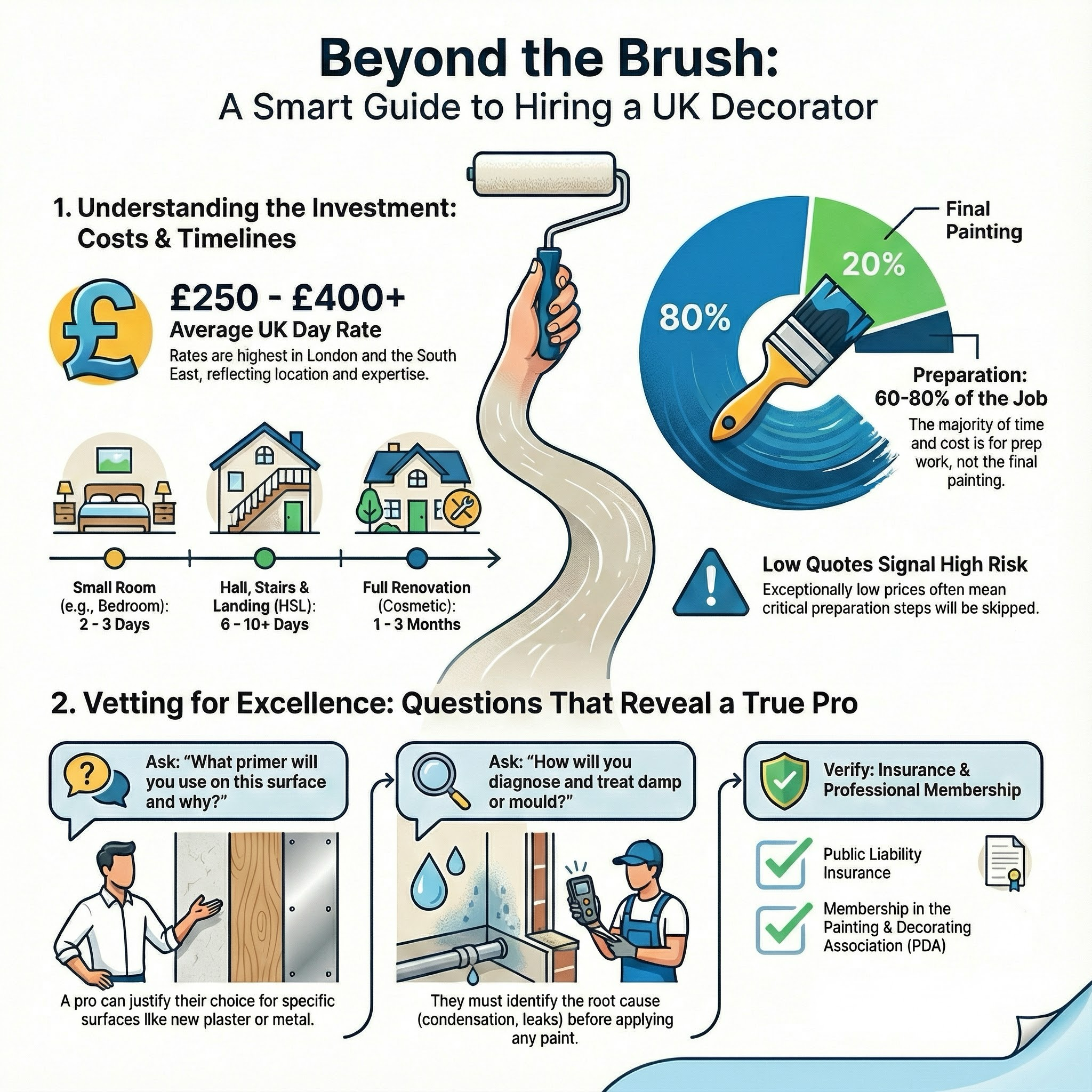 Decorator infographic guide