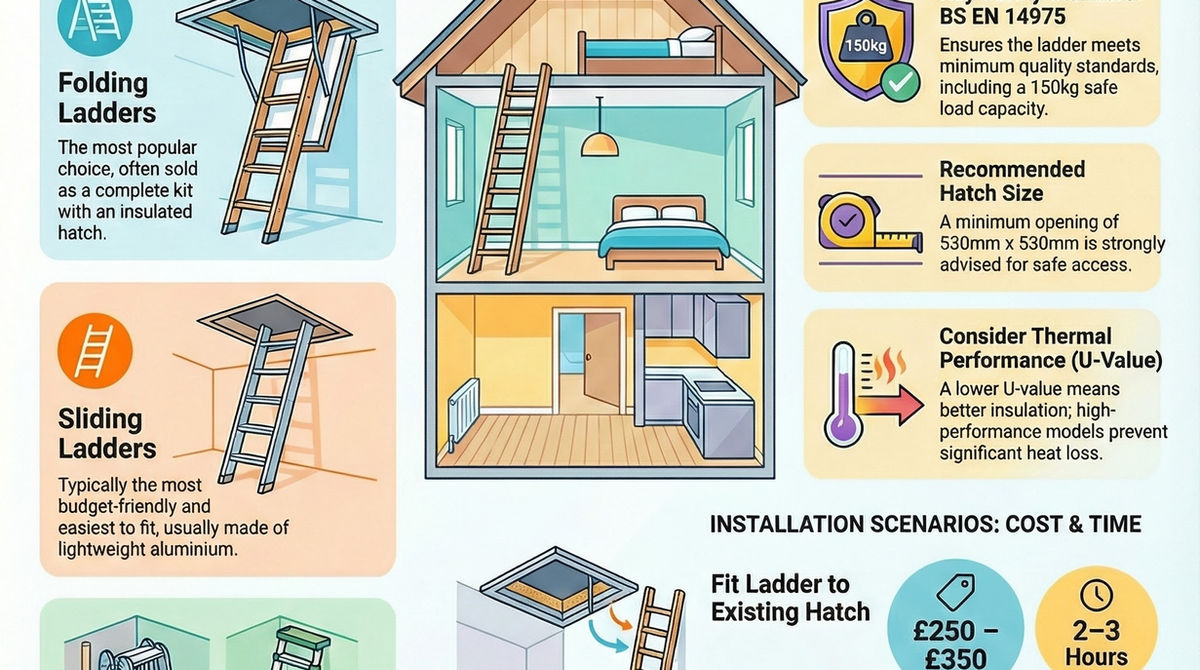 Loft Ladders infographic guide