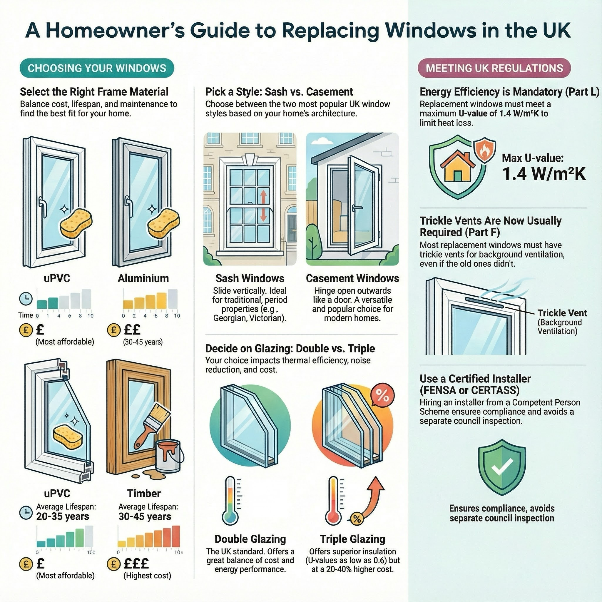 Windows infographic guide
