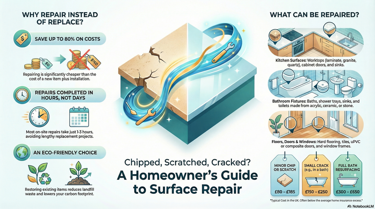 Surface Repair infographic guide