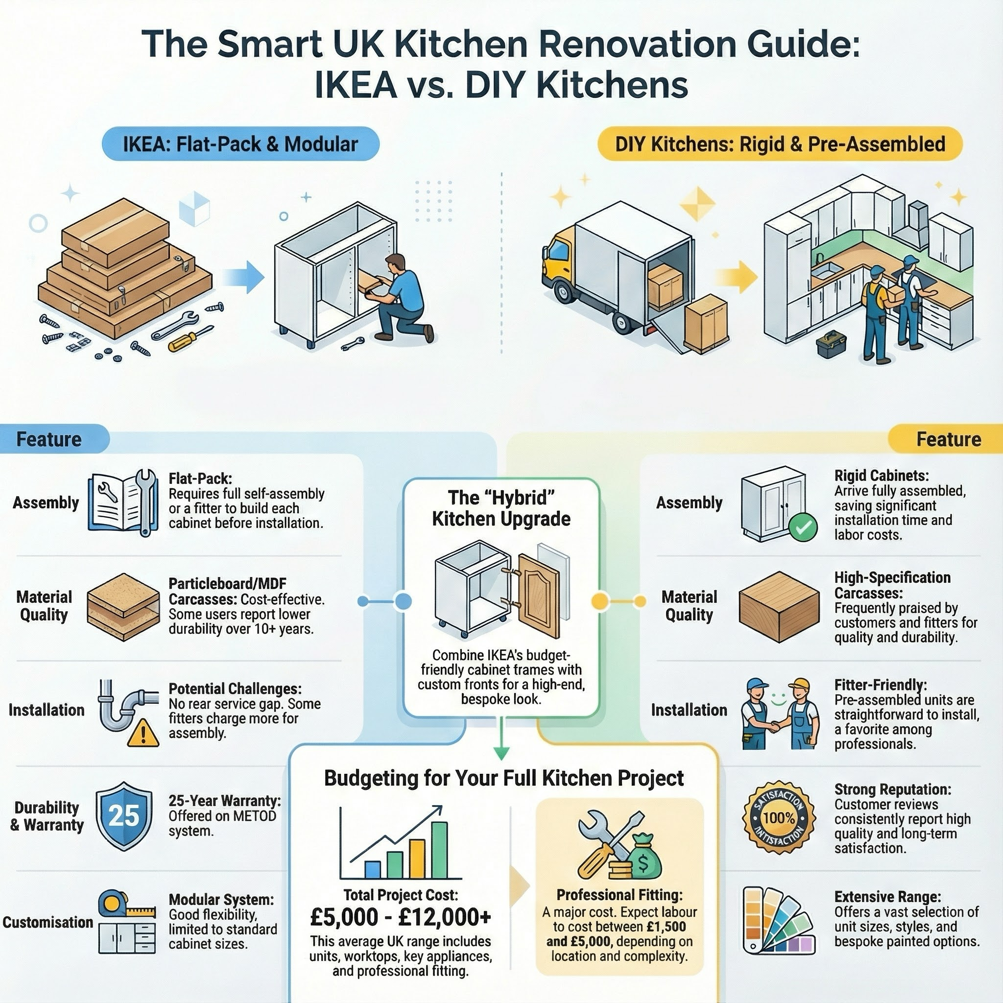 Kitchen Installer infographic guide