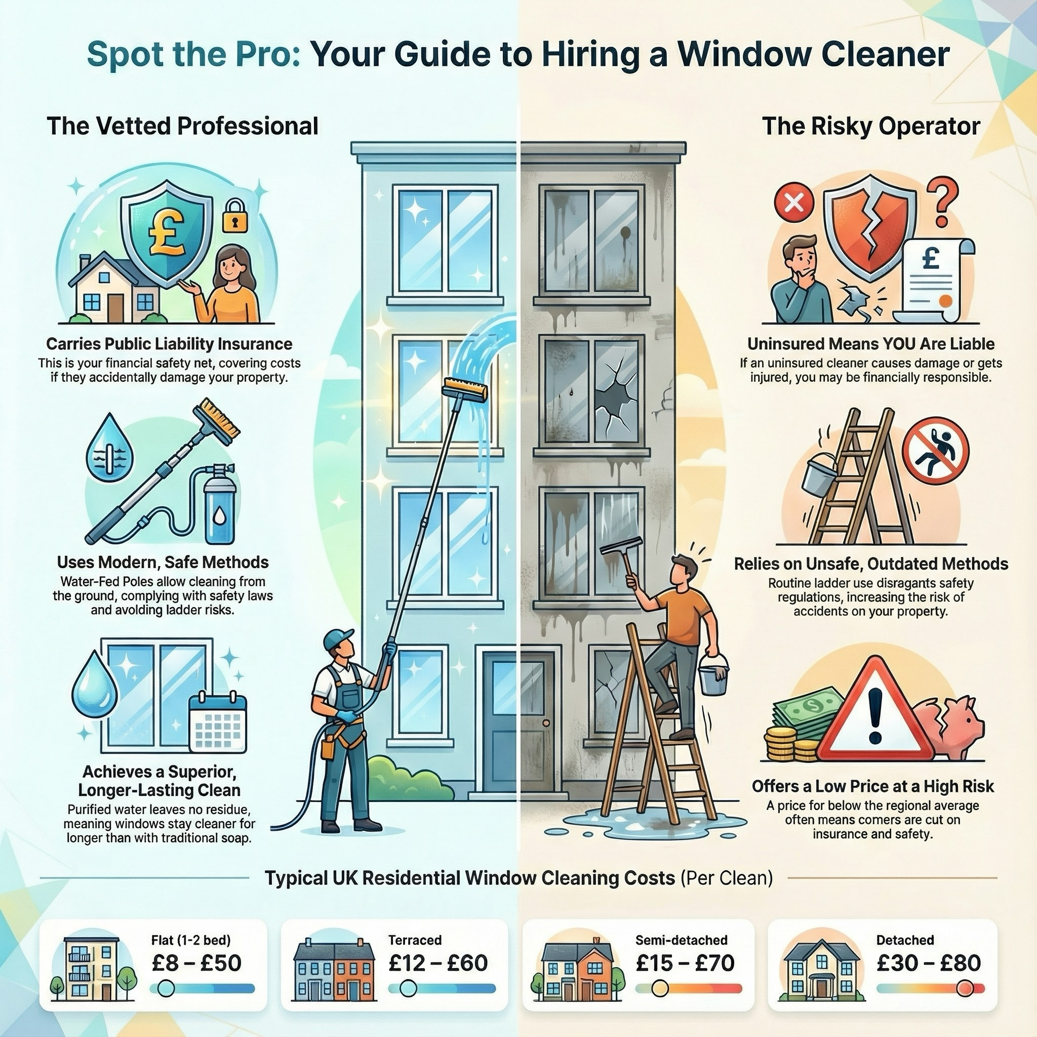 Window Cleaner infographic guide