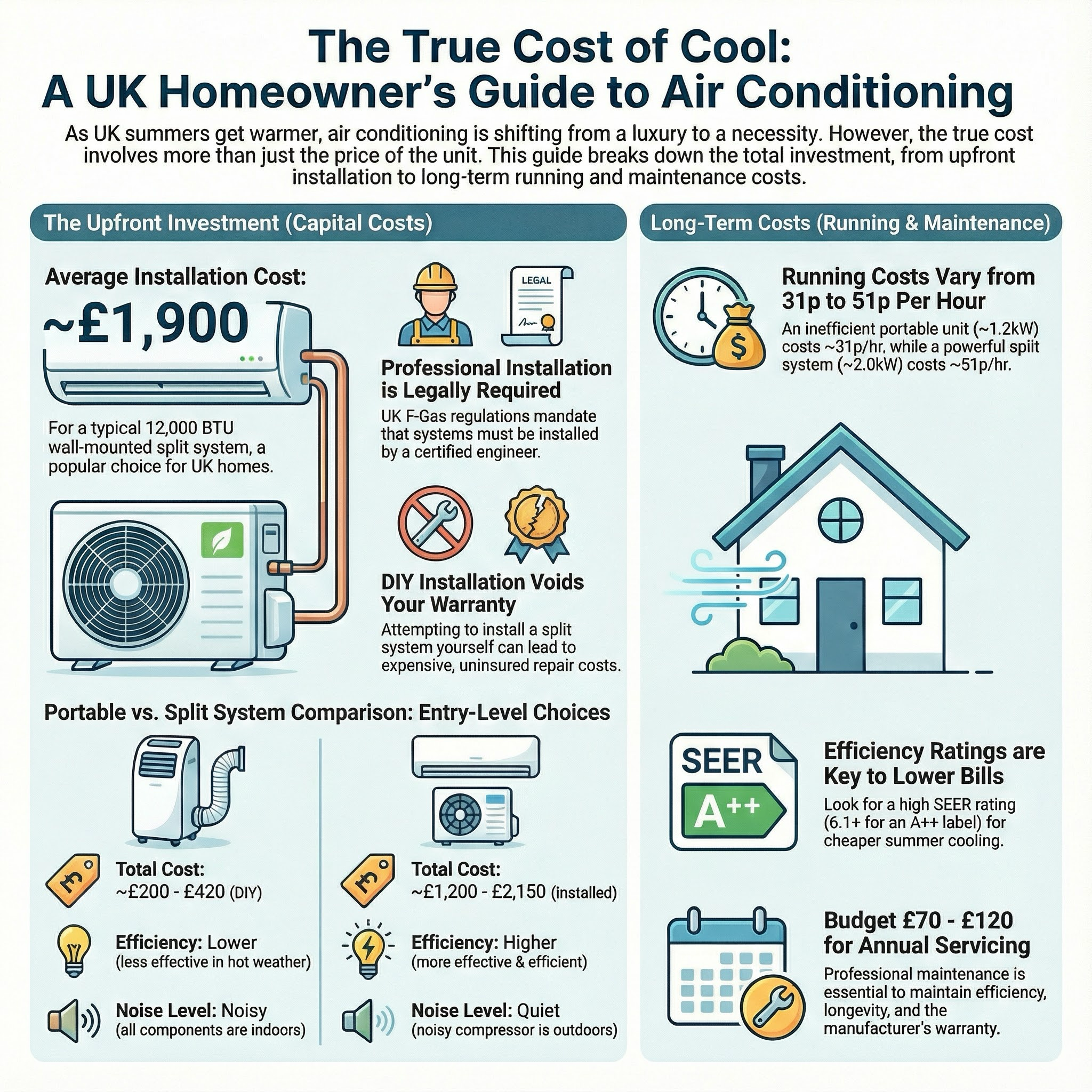 Air Conditioning infographic guide