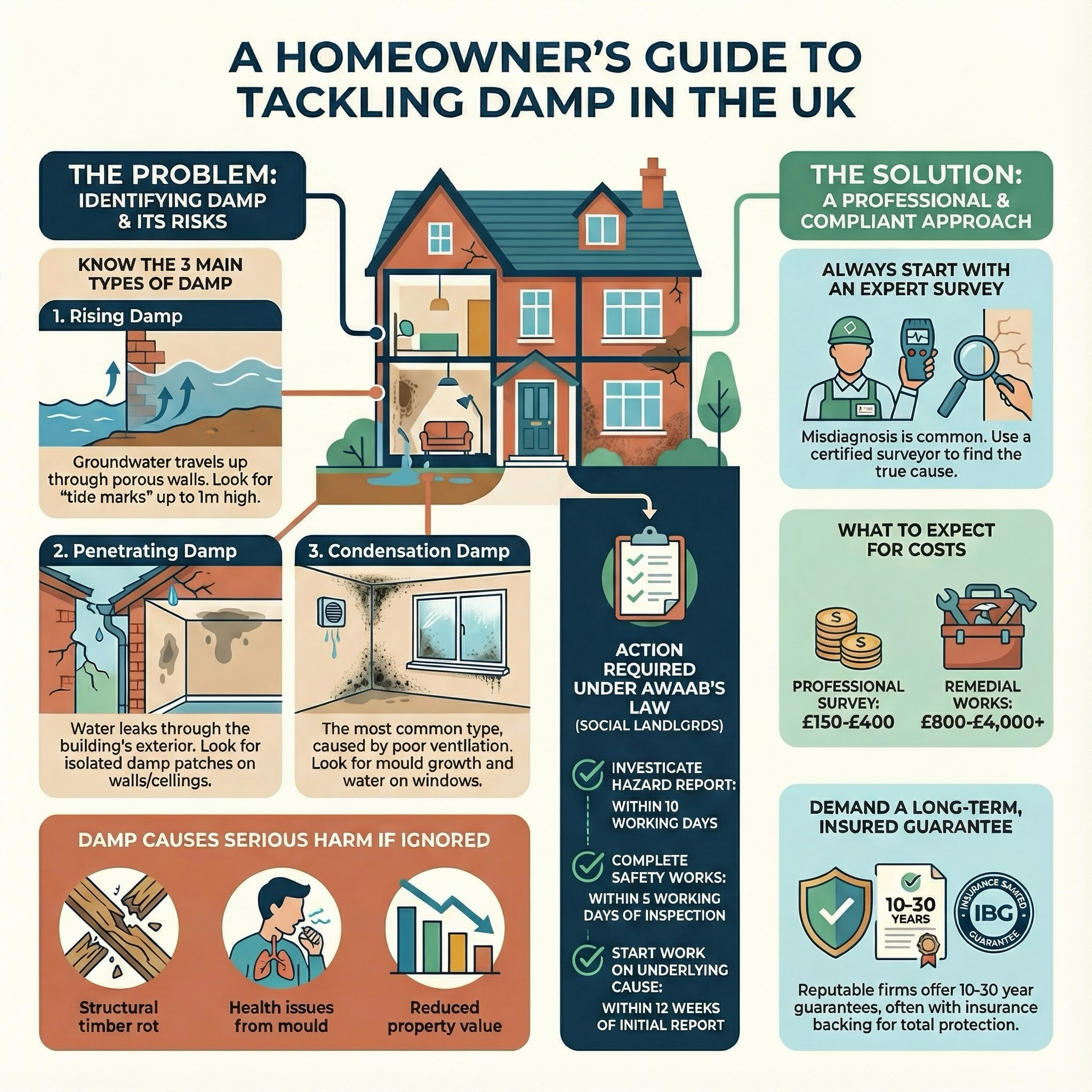Damp Proofer infographic guide