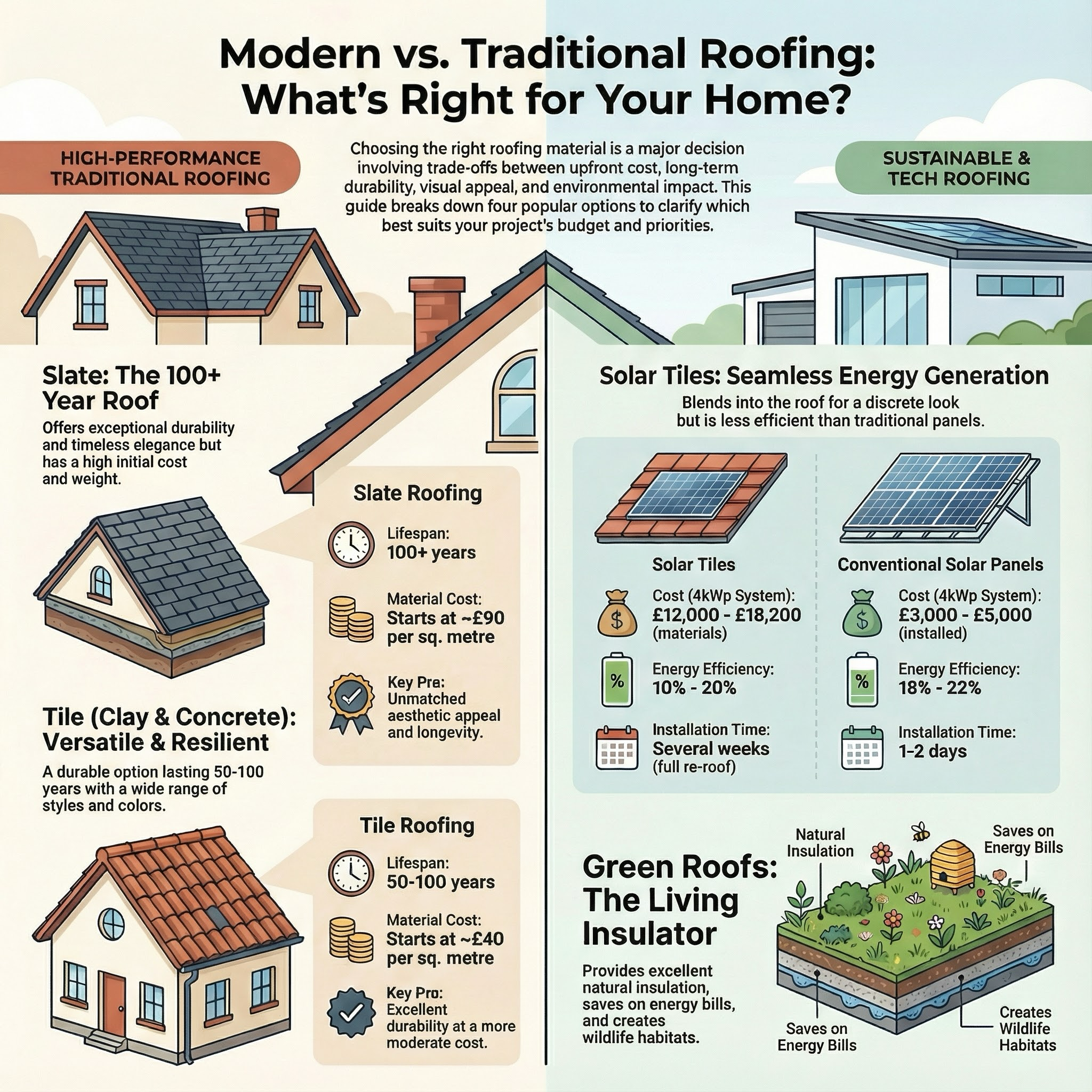 Roofer infographic guide